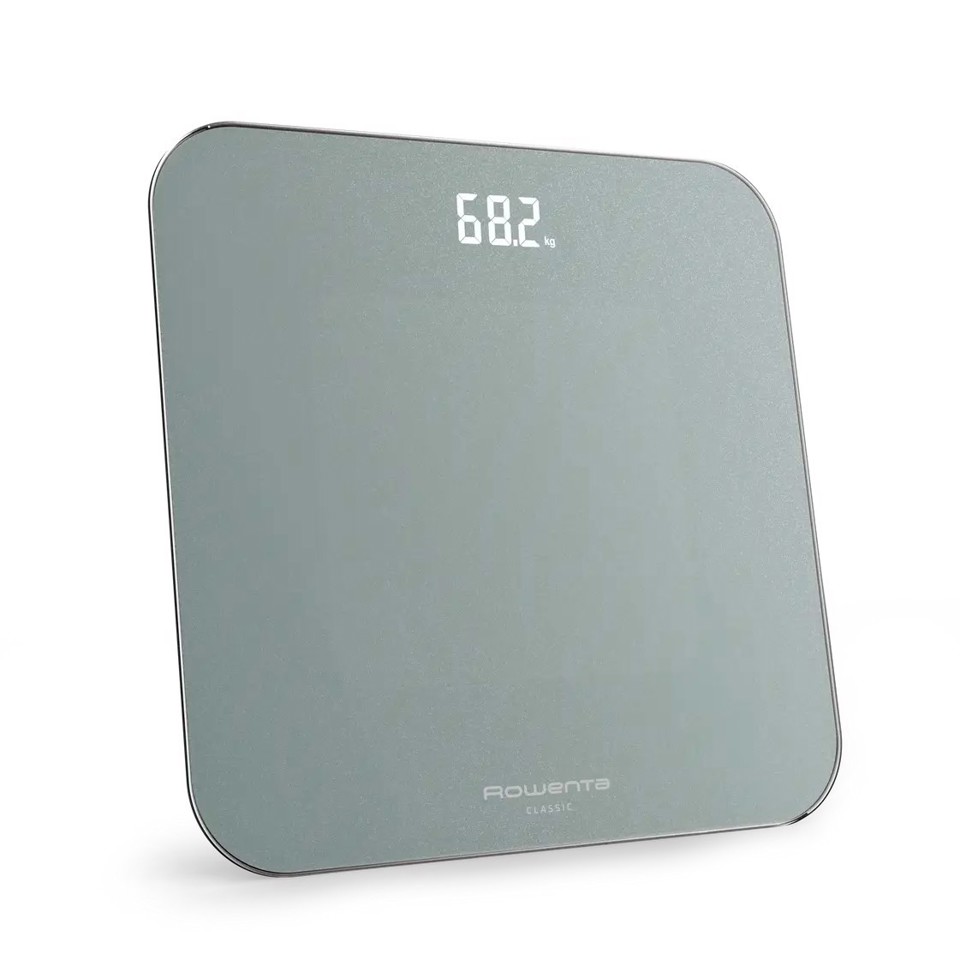 Rowenta Classic 2.0, Bilancia Da Bagno, Schermo Invisibile Facile da Leggere, Eucalipto, BS1903