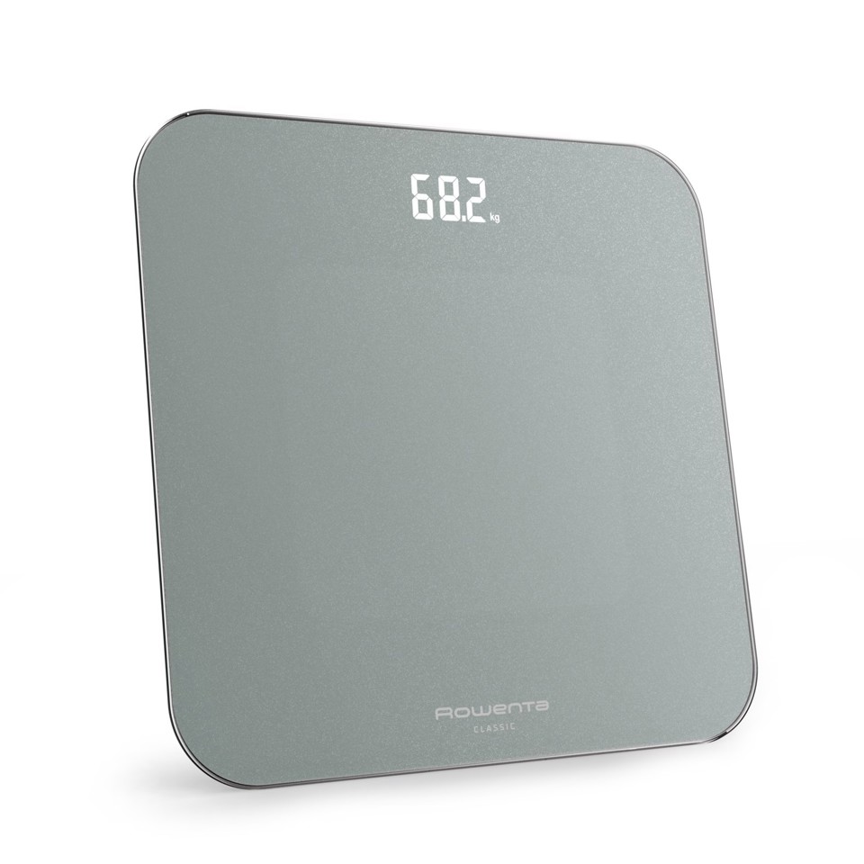 Rowenta Classic 2.0, Bilancia Da Bagno, Schermo Invisibile Facile da Leggere, Eucalipto, BS1903