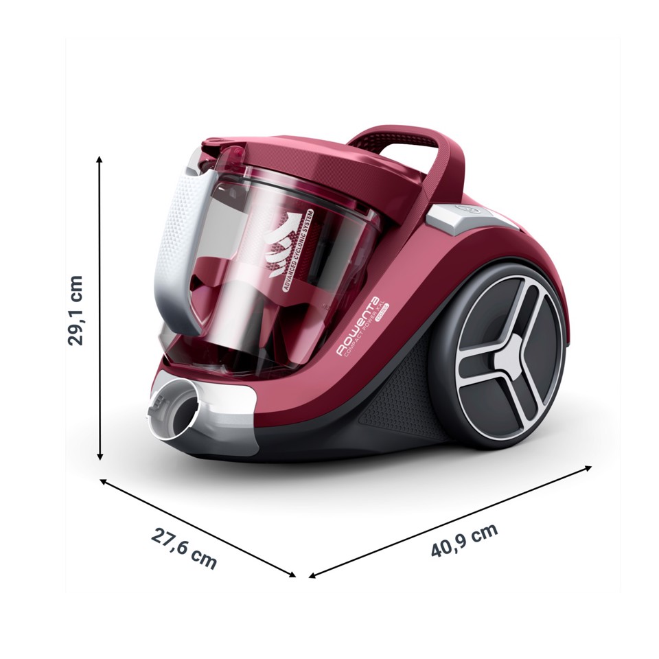 Rowenta Compact Power XXL RO4B63EA aspirapolvere a traino 2,5 L A cilindro Secco 900 W Senza sacchetto