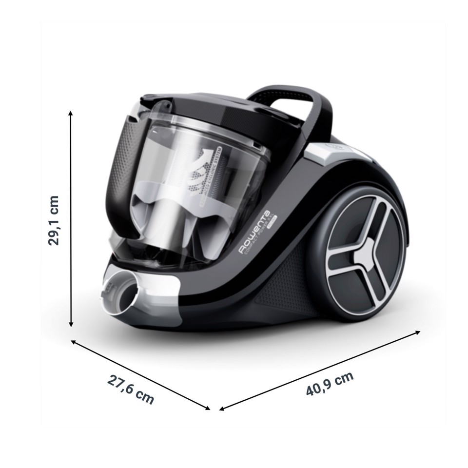 Rowenta Compact Power XXL RO4B75 2,5 L A cilindro Secco 900 W Senza sacchetto