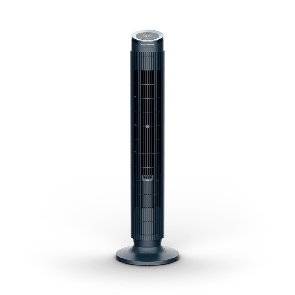 Rowenta Eole Silence Force , Ventilatore a Torre, Raffrescamento Intenso, Silenzioso, VU7050
