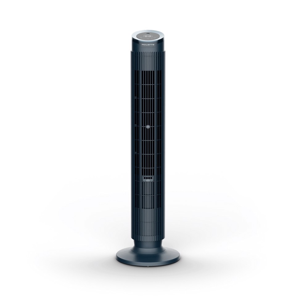 Rowenta Eole Silence Force , Ventilatore a Torre, Raffrescamento Intenso, Silenzioso, VU7050