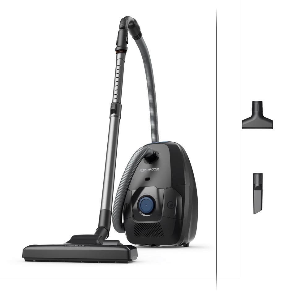 Rowenta Green Force Max G-Force Classic potenza massima 900 W, filtro HEPA, raggio d'azione di 12 m, sacchetto igienico da 4,5 L con sistema di sostituzione rapida, RO4931