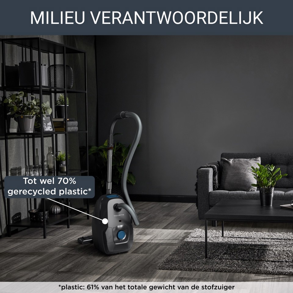 Rowenta Green Force Max RO4931EA aspirapolvere a traino 4,5 L Secco 900 W Sacchetto per la polvere