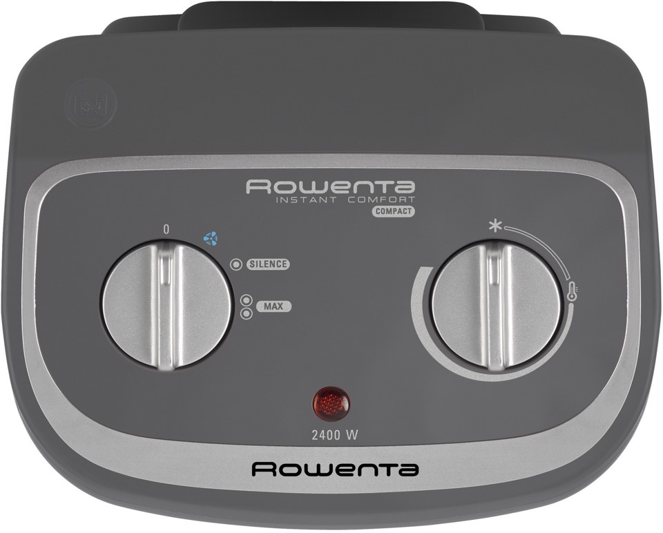Rowenta Instant Comfort Compact Instant Comfort, Riscaldatore Compatto, Stufetta Personale, 2 Modalità di Potenza, Riscaldamento Silenzioso