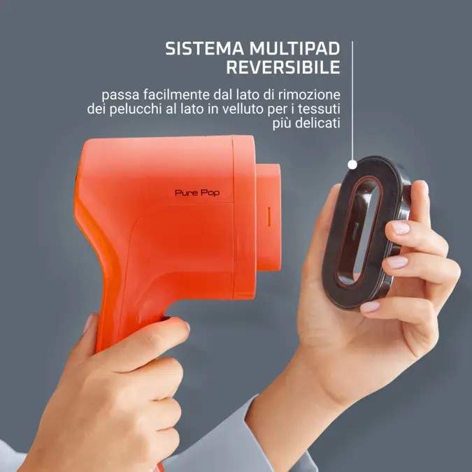 Rowenta Pure Pop DR2022 Vapore per indumenti portatile 0,07 L 1300 W Corallo
