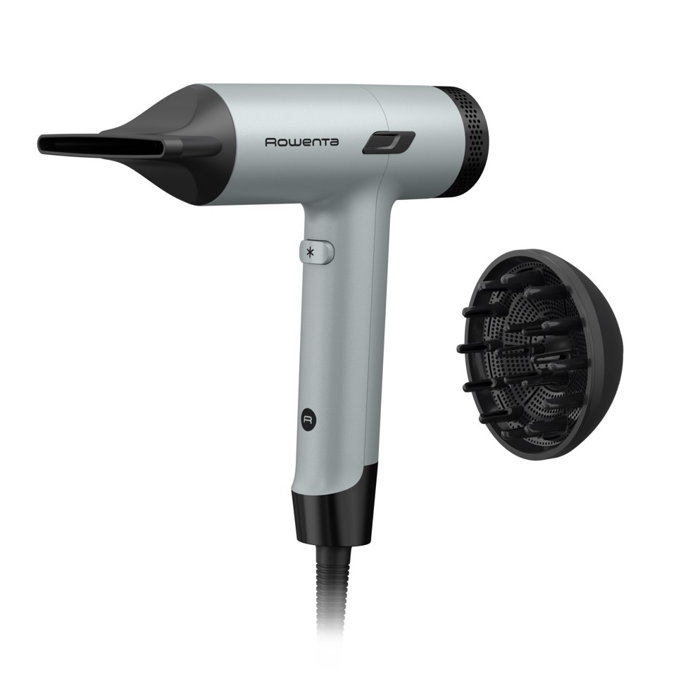 Rowenta Tiny , Asciugacapelli Compatto, Motore Ad Alta Velocità, Design Ultra-compatto, HY7120