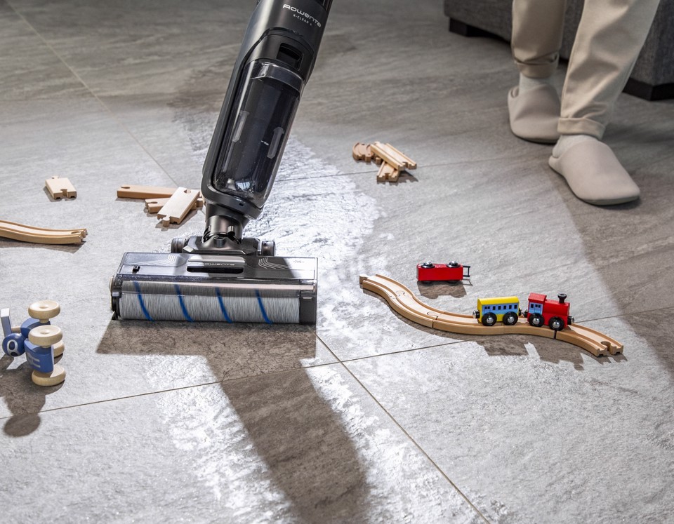 Rowenta X-Clean 4 , Lavapavimenti Senza Fili, GZ5035
