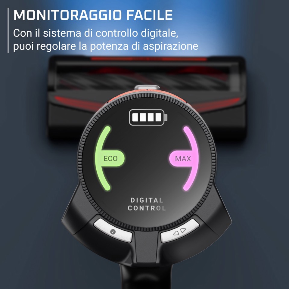 Rowenta X-FORCE 8.80, Aspirapolvere Senza Filo, 100 AW, Modello Animal Care, RH1872