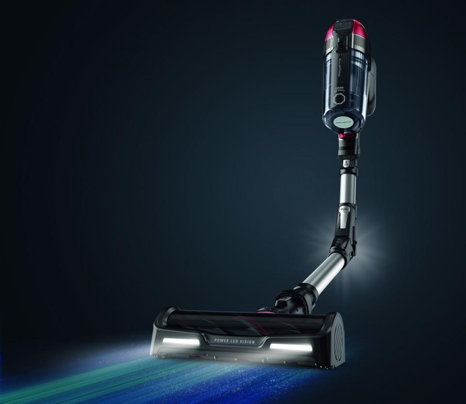 Rowenta X-Force Flex 12.60 RH98A7WO aspirapolvere senza filo Rosso, Grigio Senza sacchetto