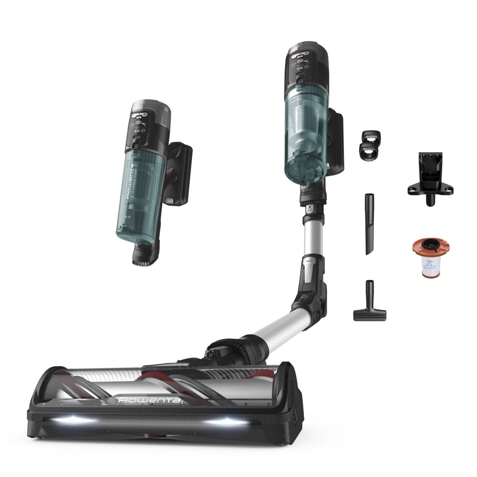 Rowenta X-Force Flex 13.60, Aspirapolvere Senza Fili, Modello Allergy, RH9A32