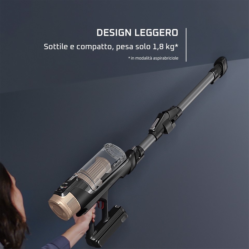Rowenta X-Force Flex 14.80 , Aspirapolvere Senza Fili, Potenza di Aspirazione Elevata di 240 AW, Modello Animal Care, RH9B74