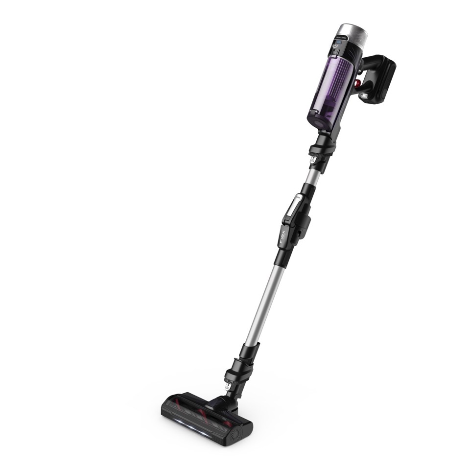 Rowenta X-Force Flex 9.60 RH2037WO aspirapolvere senza filo Nero, Porpora Senza sacchetto