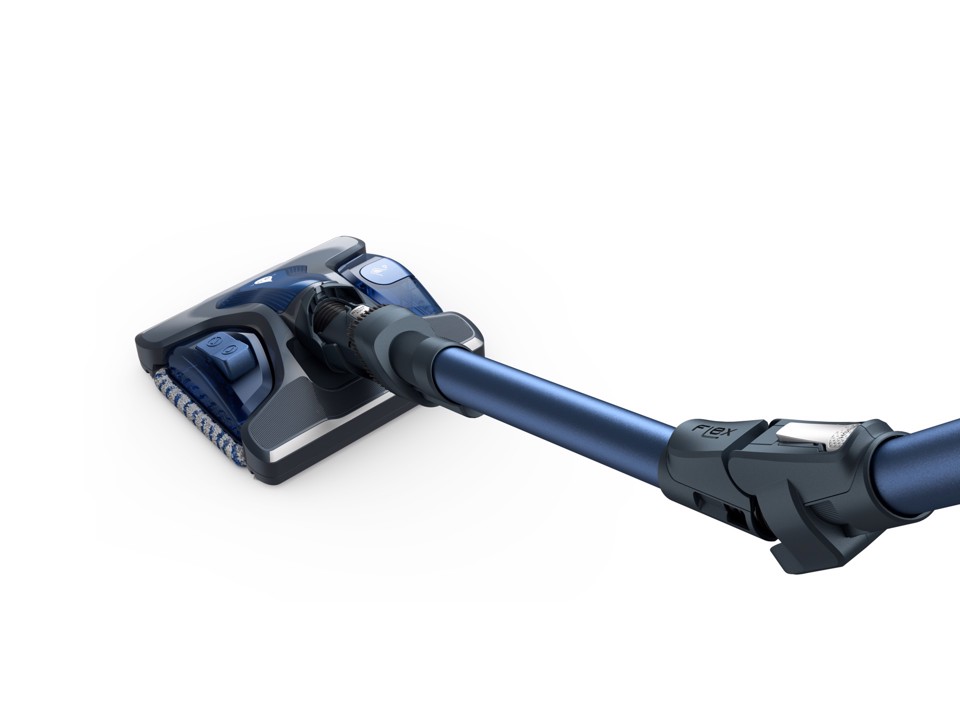 Rowenta X-Force RH9680WO aspirapolvere senza filo Blu, Grigio Senza sacchetto