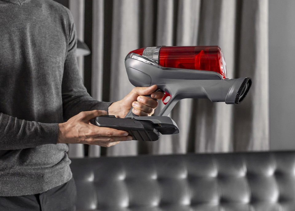 Rowenta X-Force RH9879 XFORCE FLEX 11.60 Animal Care, Scopa Ricaricabile, Aspirapolvere con Tubo Flessibile per raggiungere ogni punto, Motore Digitale, 130 Air Watt di potenza, Aspira 45 minuti, Animal Kit