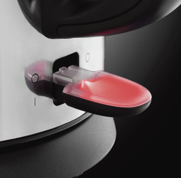 Russell Hobbs Victory bollitore elettrico 1 L 2400 W Nero, Acciaio inossidabile