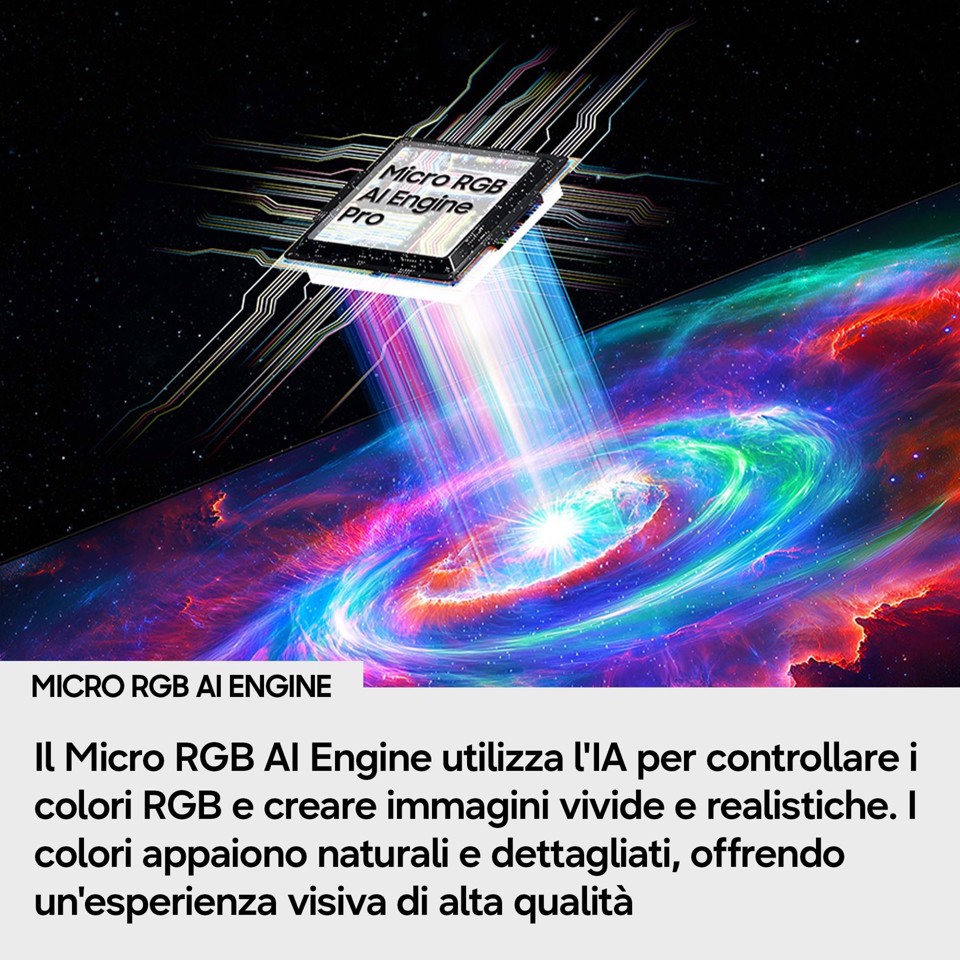 Samsung 75" Micro RGB R85H 4K Vision AI Smart TV (2026)