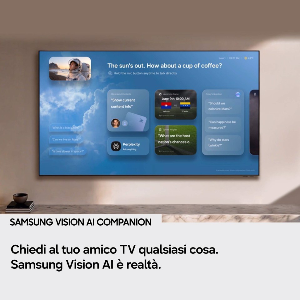 Samsung 75" Micro RGB R85H 4K Vision AI Smart TV (2026)