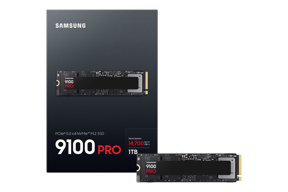 Samsung 9100 PRO PCIe® 5.0 NVMe™ M.2 SSD - 1 TB