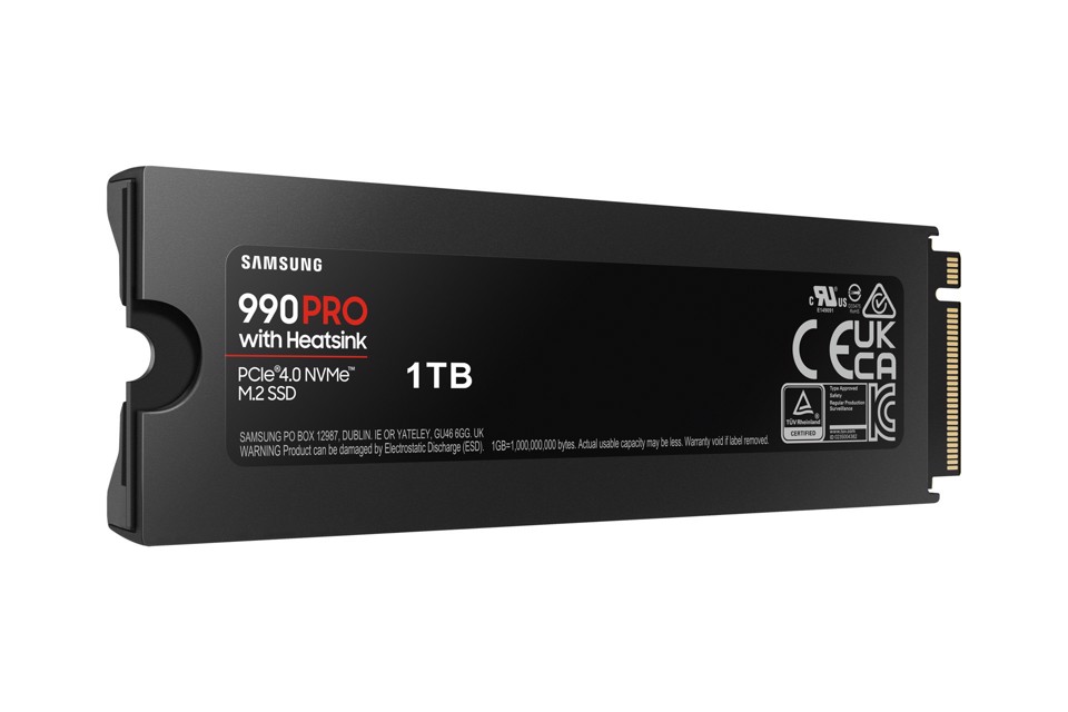 Samsung 990 PRO con dissipatore 1 TB