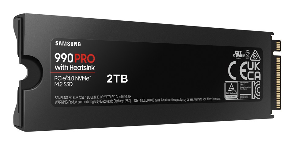 Samsung 990 PRO con dissipatore 2 TB