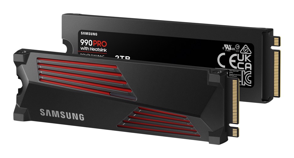 Samsung 990 PRO con dissipatore 2 TB