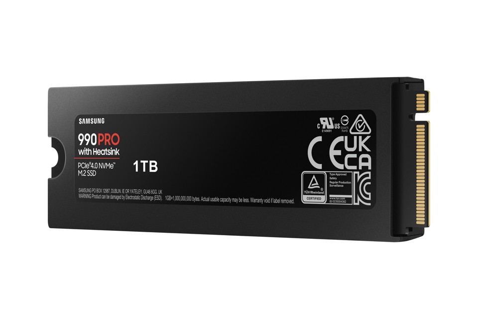 Samsung 990 PRO NVMe 1TB con Dissipatore di calore, SSD interno