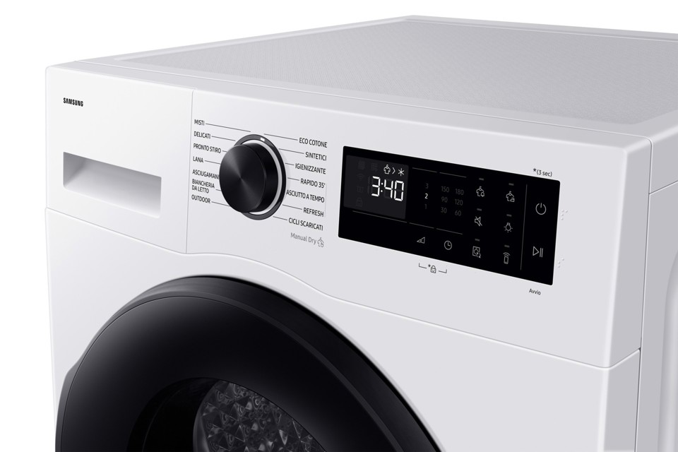 Samsung Asciugatrice Crystal EcoDry 8 Kg DV80DG52B0AEET