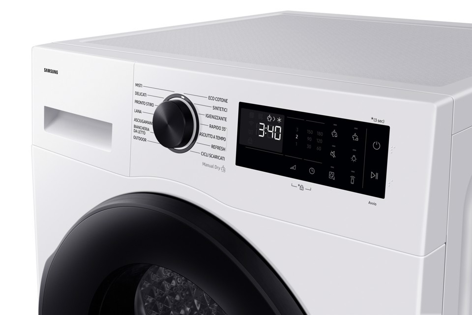 Samsung Asciugatrice Crystal EcoDry 8 Kg DV80DG52B0AEET