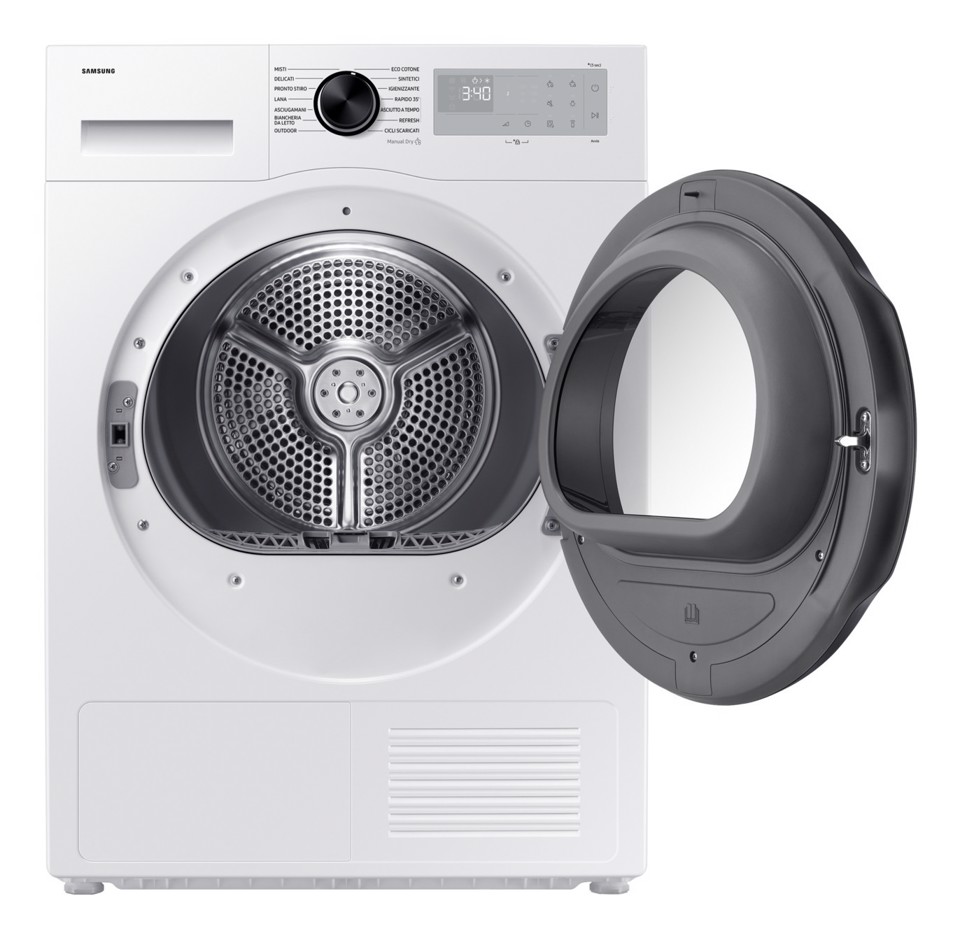 Samsung Asciugatrice Crystal EcoDry 9 Kg DV90DG52A0AHET