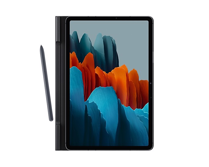 Samsung Book Cover Custodia a libro per Galaxy Tab S7| Tab S8, Nero