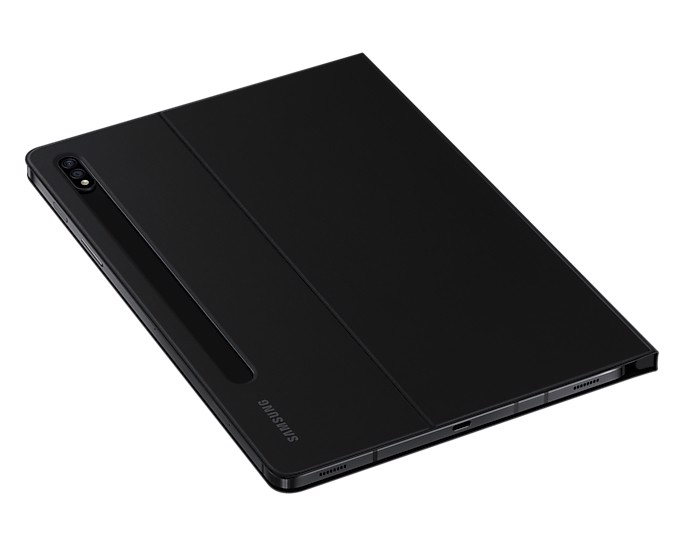 Samsung Book Cover Custodia a libro per Galaxy Tab S7| Tab S8, Nero