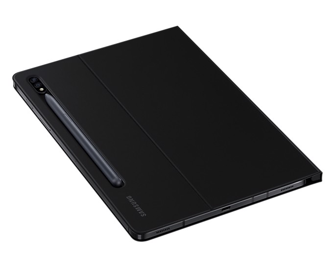 Samsung Book Cover Custodia a libro per Galaxy Tab S7| Tab S8, Nero