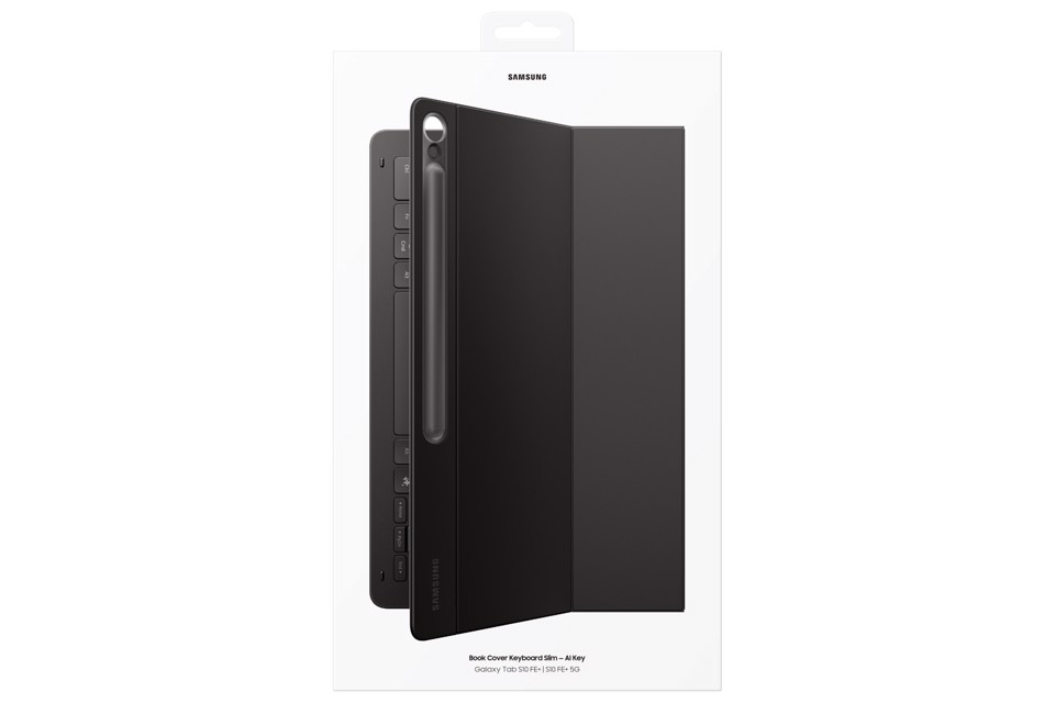 Samsung Book Cover Keyboard Slim per Galaxy Tab S10 FE+ — AI Key