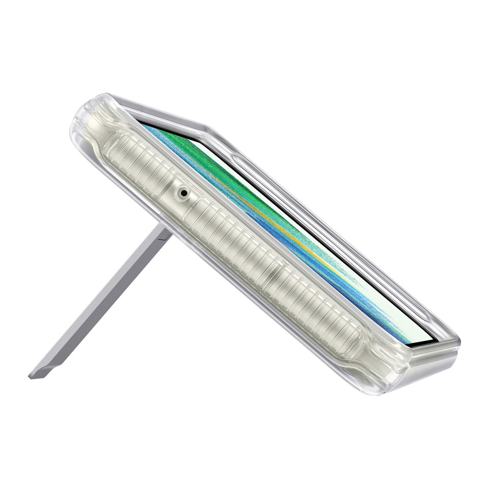 Samsung Clear Standing Cover Trasparente per Galaxy S21 FE 5G