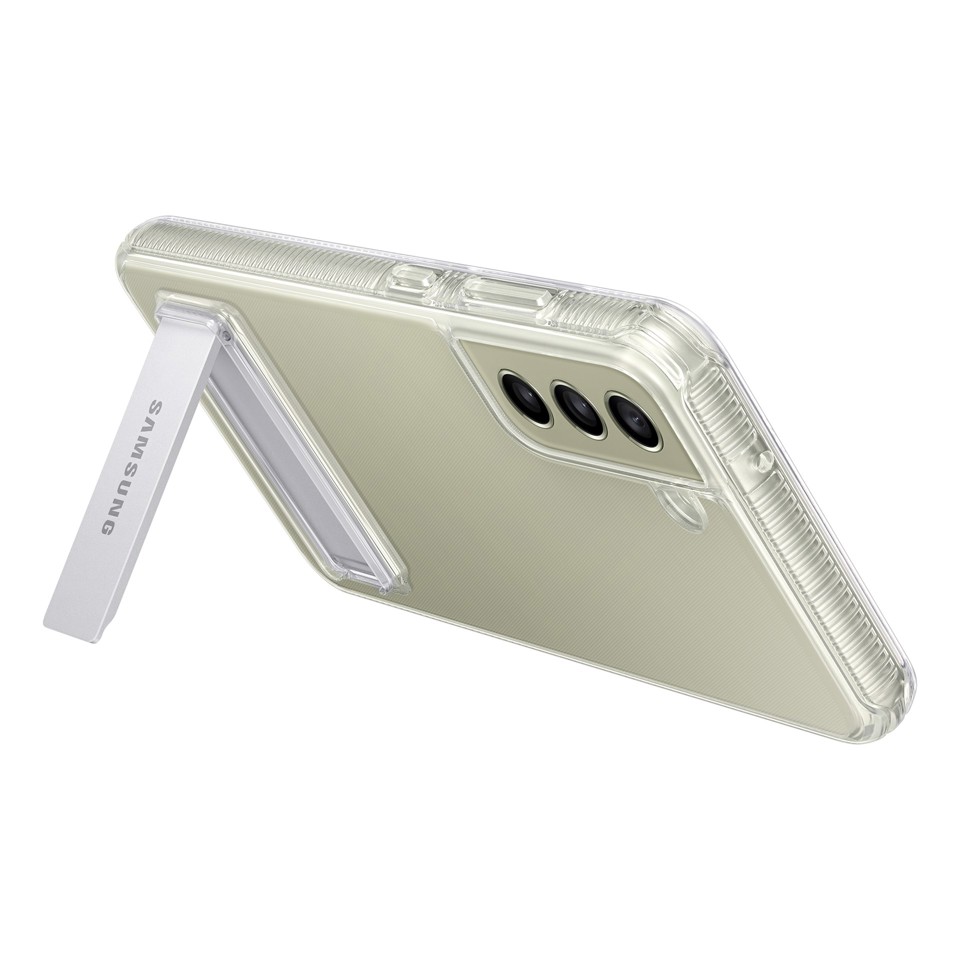 Samsung Clear Standing Cover Trasparente per Galaxy S21 FE 5G