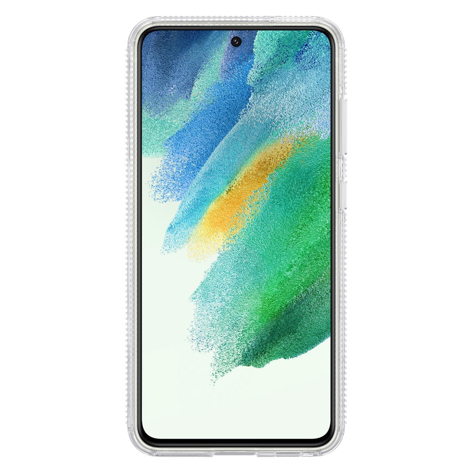 Samsung Clear Standing Cover Trasparente per Galaxy S21 FE 5G
