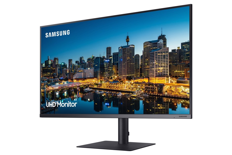 Samsung F32TU870VR Monitor PC 81,3 cm (32") 3840 x 2160 Pixel 4K Ultra HD Nero, Blu, Grigio