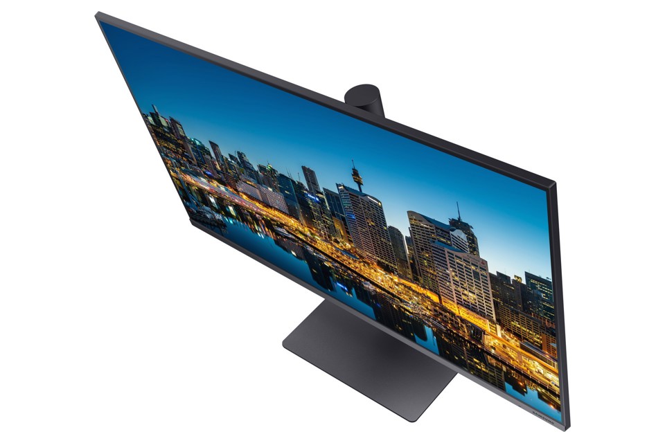 Samsung F32TU870VR Monitor PC 81,3 cm (32") 3840 x 2160 Pixel 4K Ultra HD Nero, Blu, Grigio