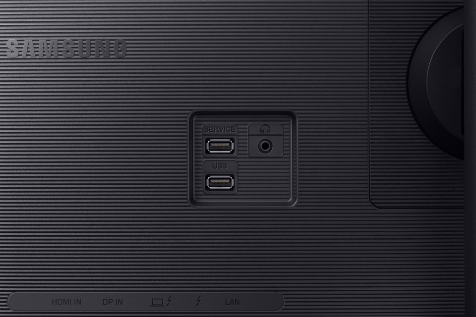 Samsung F32TU870VR Monitor PC 81,3 cm (32") 3840 x 2160 Pixel 4K Ultra HD Nero, Blu, Grigio