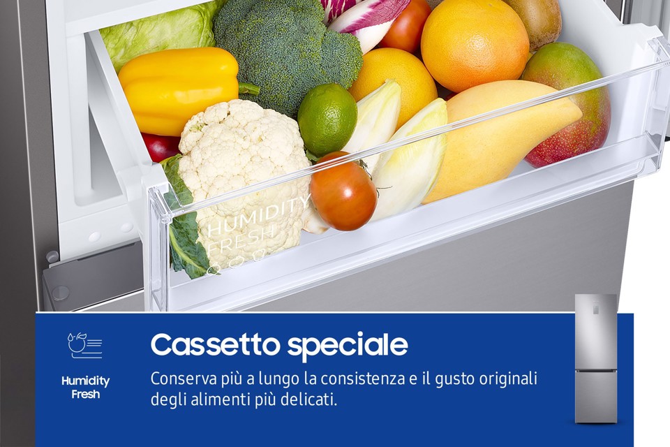 Samsung Frigorifero Combinato EcoFlex 1.85m 344L RB34C671DS9