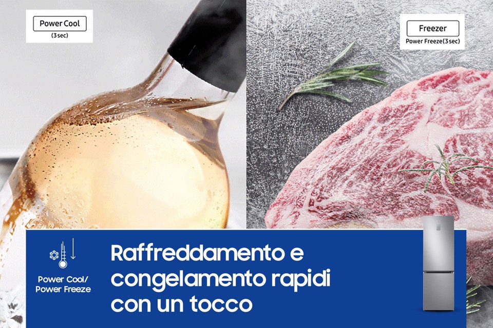 Samsung Frigorifero Combinato EcoFlex 1.85m 344L RB34C671DS9