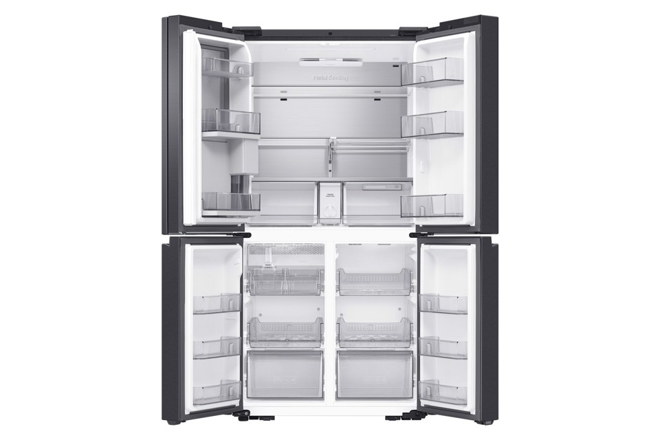 Samsung Frigorifero RF65DG9H0EB1EF 4 Porte Family Hub™ AI Libera Installazione 636L Classe E Antracite