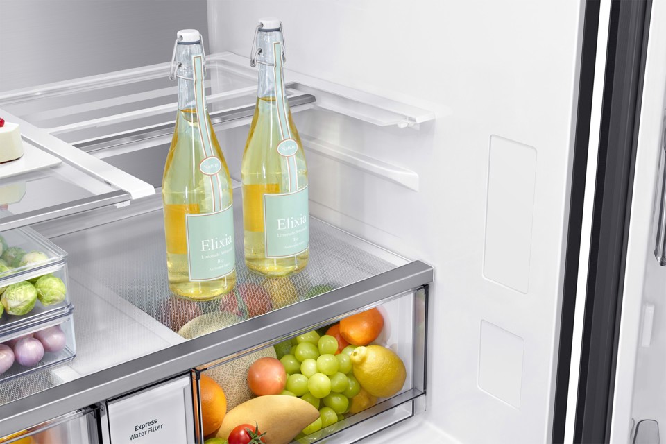 Samsung Frigorifero RF65DG9H0EB1EF 4 Porte Family Hub™ AI Libera Installazione 636L Classe E Antracite