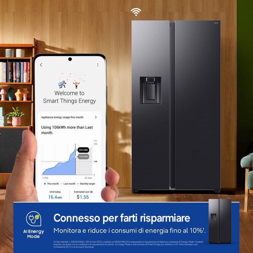 Samsung Frigorifero Side By Side 640L RS70F64KEFEF