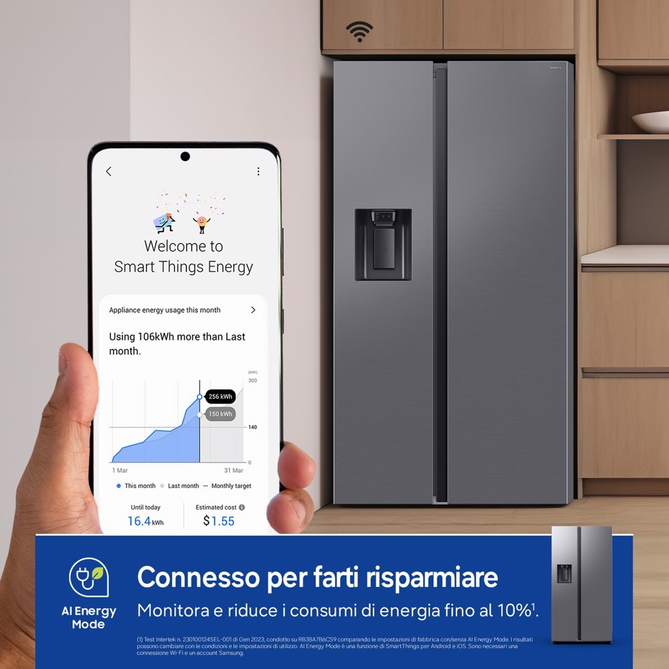 Samsung Frigorifero Side By Side 640L RS70F65KETEF