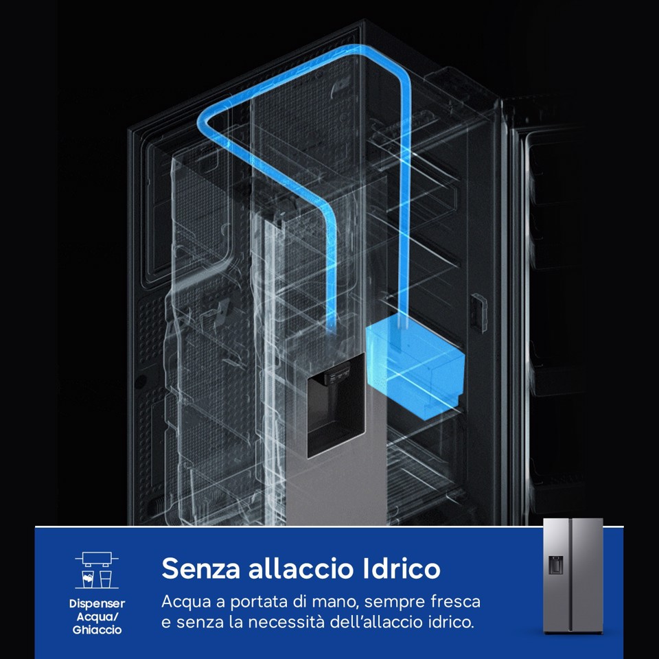 Samsung Frigorifero Side By Side 640L RS70F65KETEF