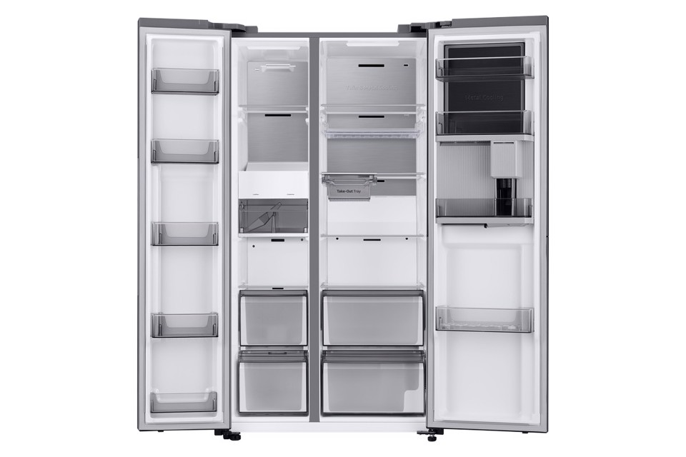 Samsung Frigorifero Side by Side con Beverage Center™ 645L RH69CG895DS9