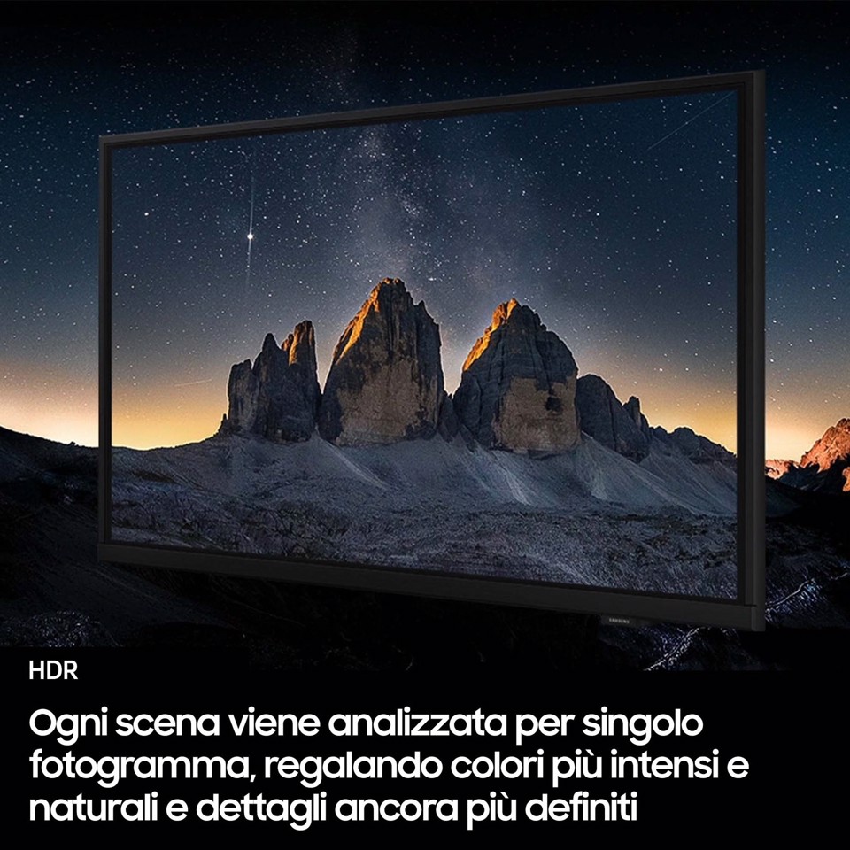Samsung Full HD 24" UE24F6000FUXZT, Hyper Real Processor, HDR & Pur Color, Smart Experience, OTS Lite & Adaptive Sound, Slim Look Design, Smart TV, 2025