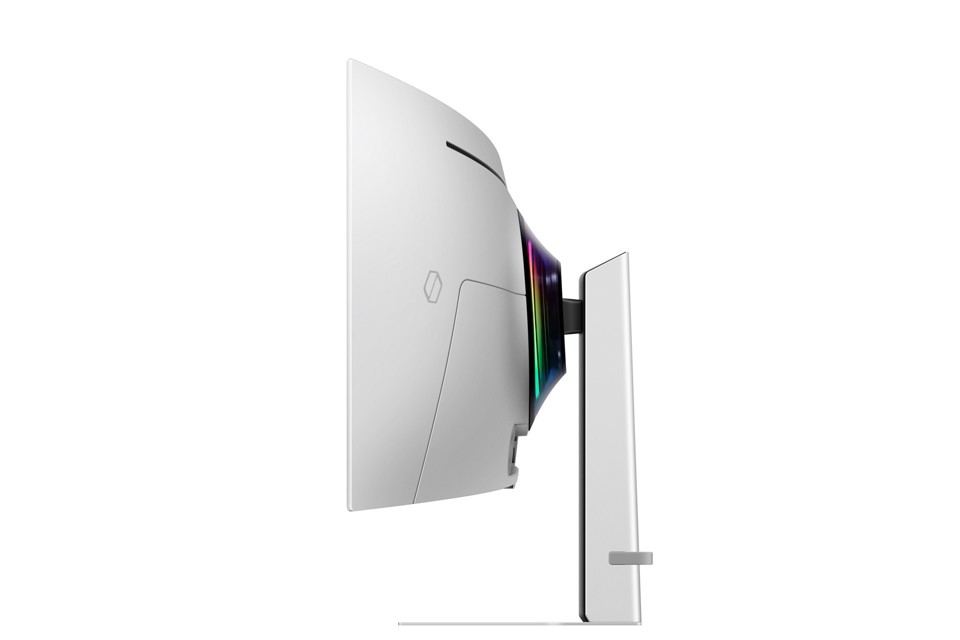 Samsung G93SD Monitor PC 124,5 cm (49") 5120 x 1440 Pixel Dual QHD OLED Argento
